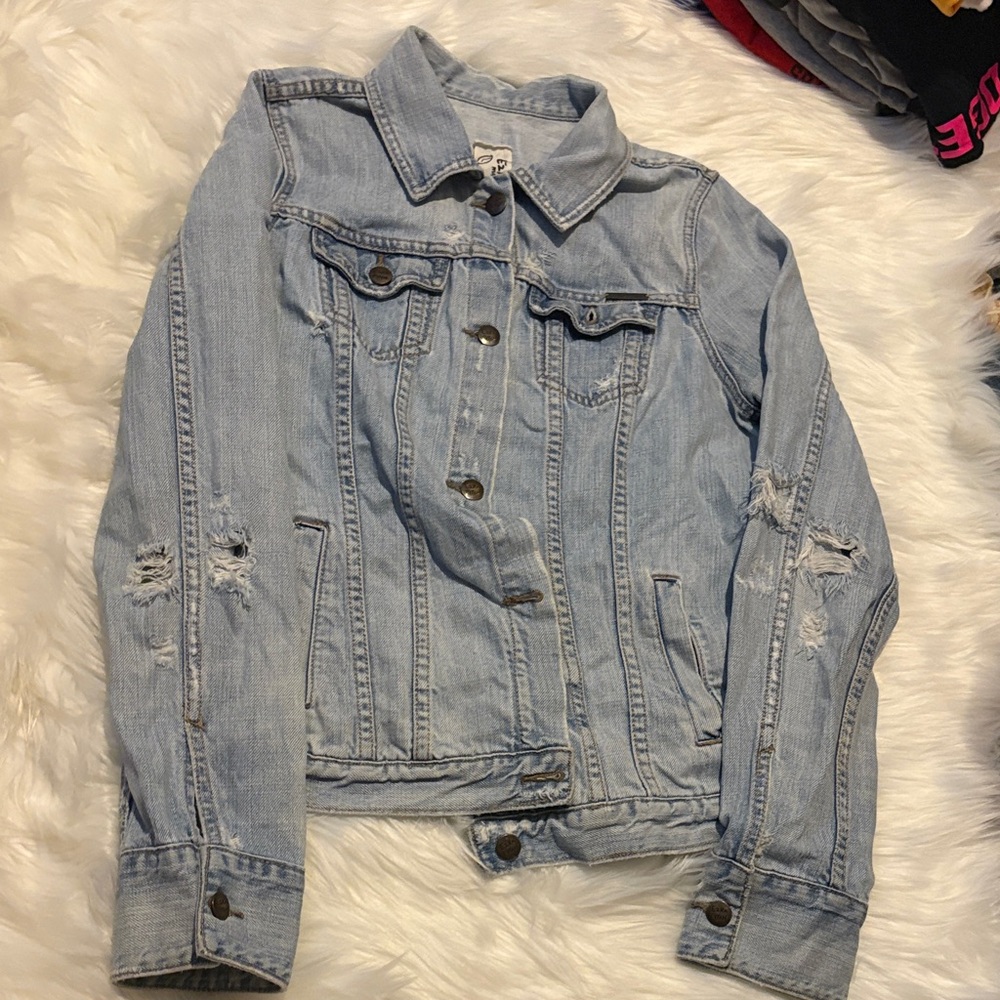 Classic Light Blue Denim Jacket